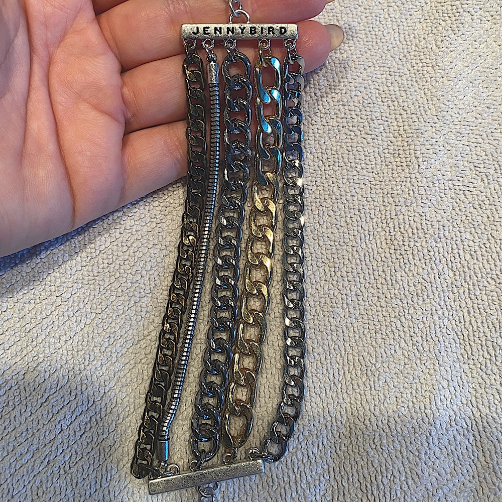 Mixed Metal Jenny Bird Bracelet